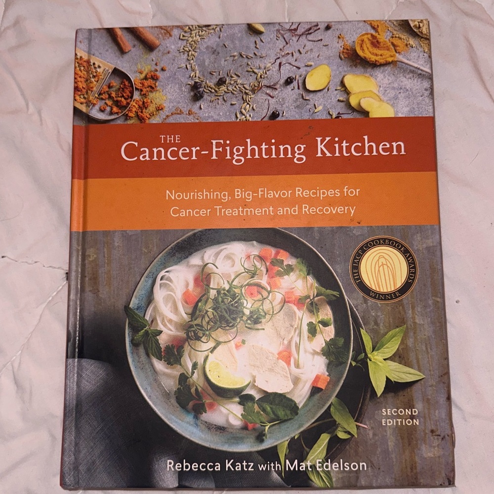 “Cancer fighting kitchen” cookbook